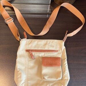 NWOT NINE AND CO. NINE WEST adjustable nylon crossbody messenger bag.